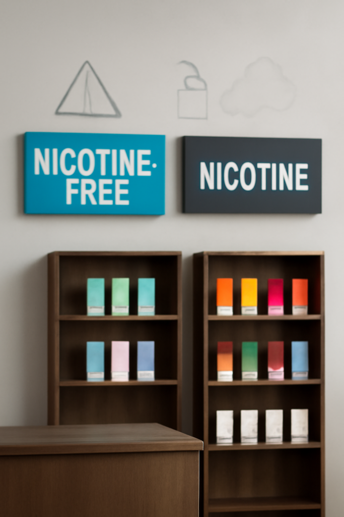 safety of nicotine-free vaping