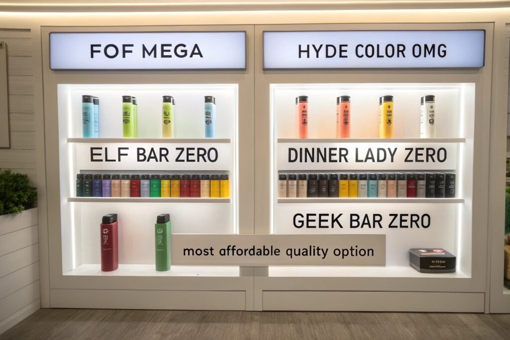top nicotine-free vape brands