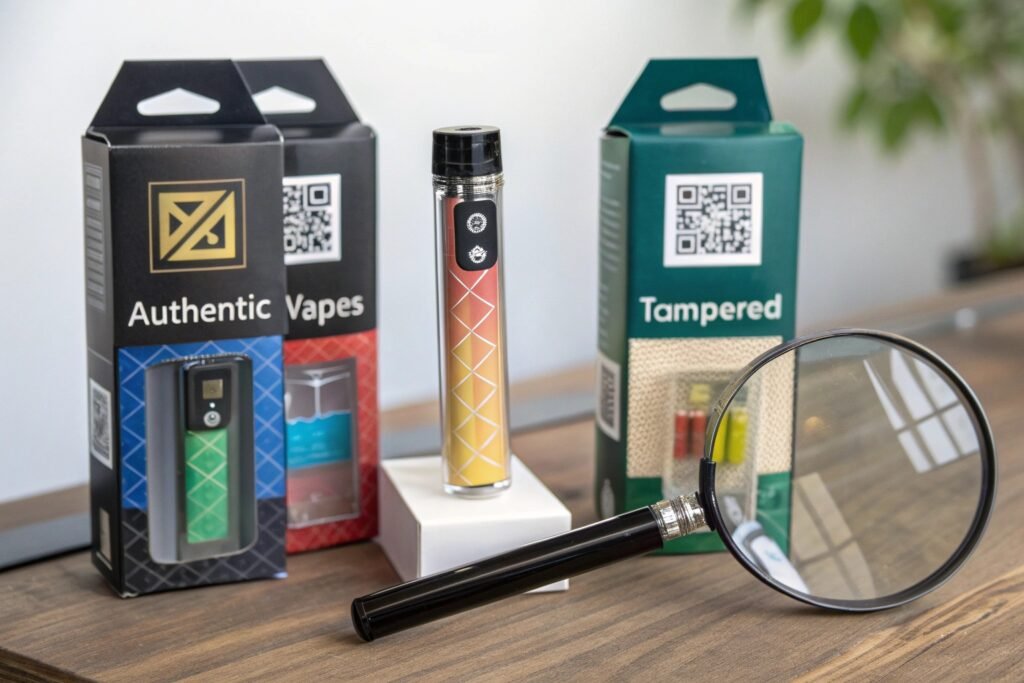 tampered vape devices