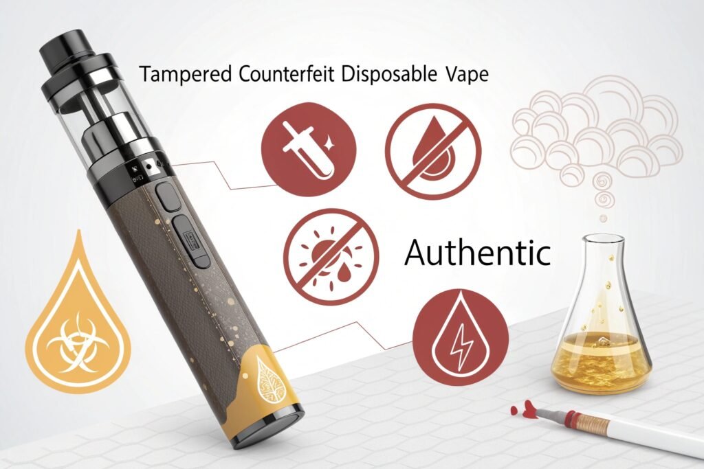 risks of fake vapes