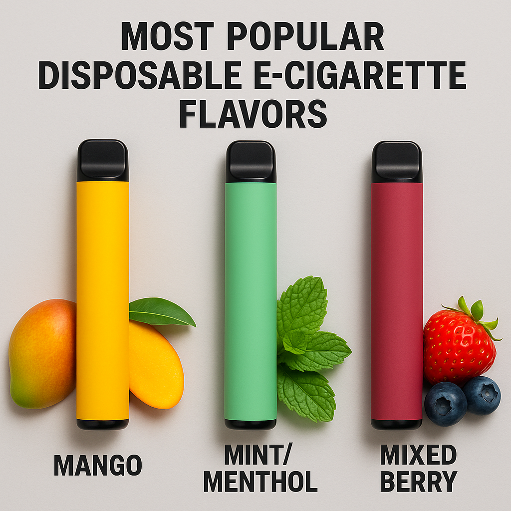 top selling vape flavors display