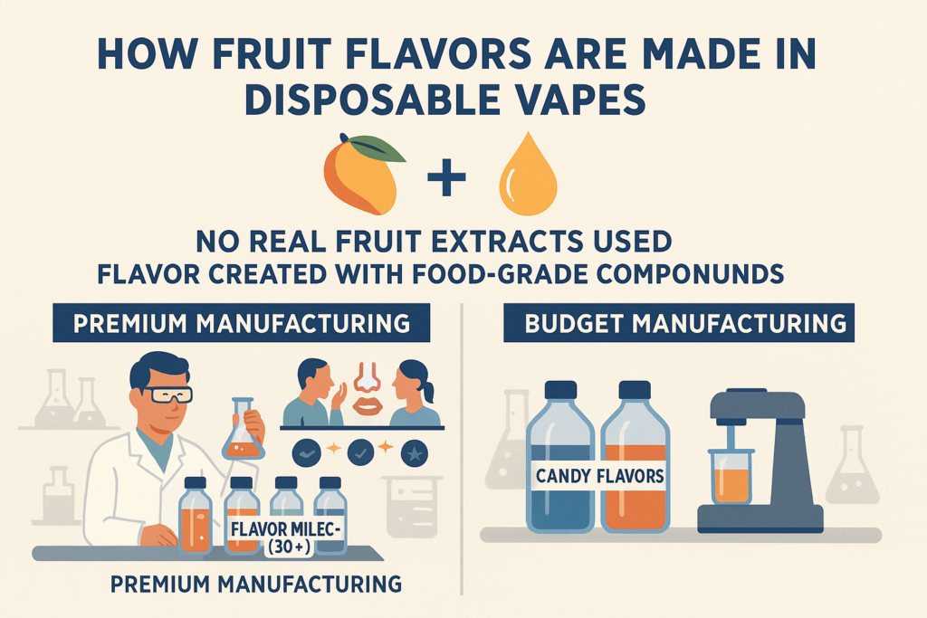 fruit flavor formulation laboratory