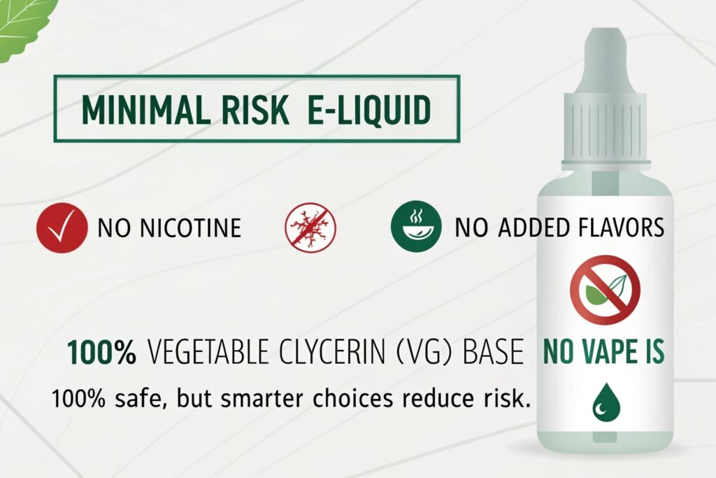 A plain bottle of VG with no added nicotine or flavors