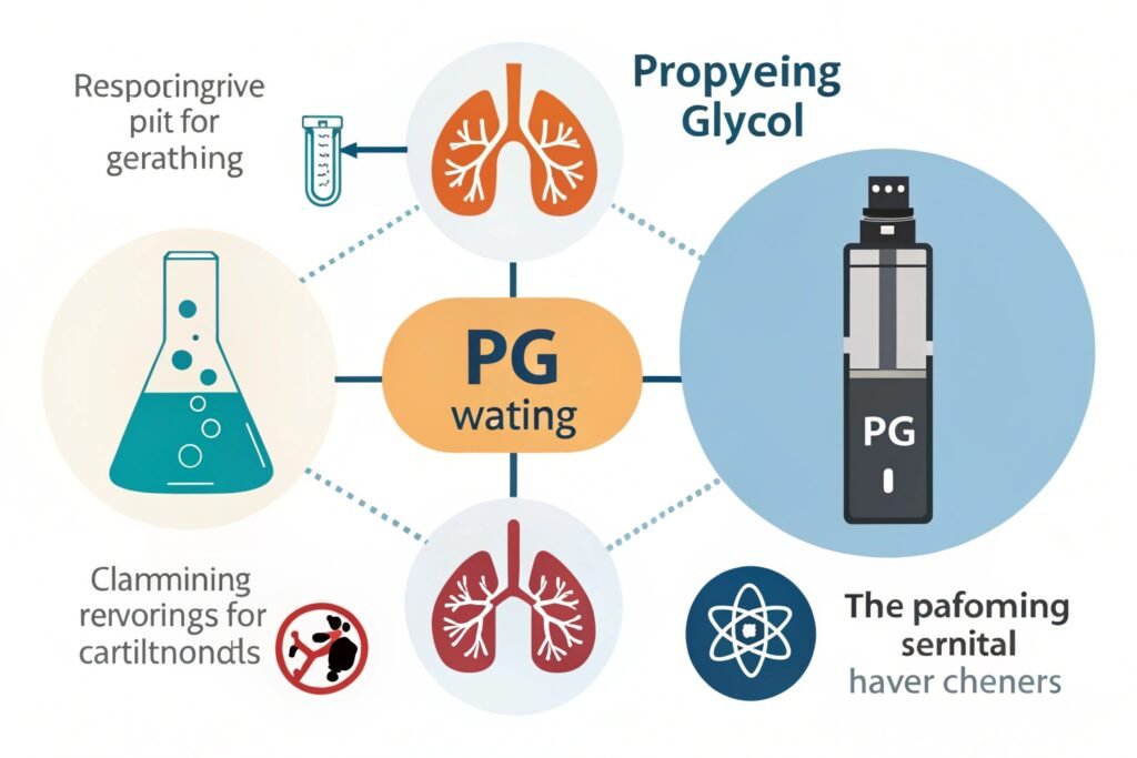 Propylene glycol chemical structure