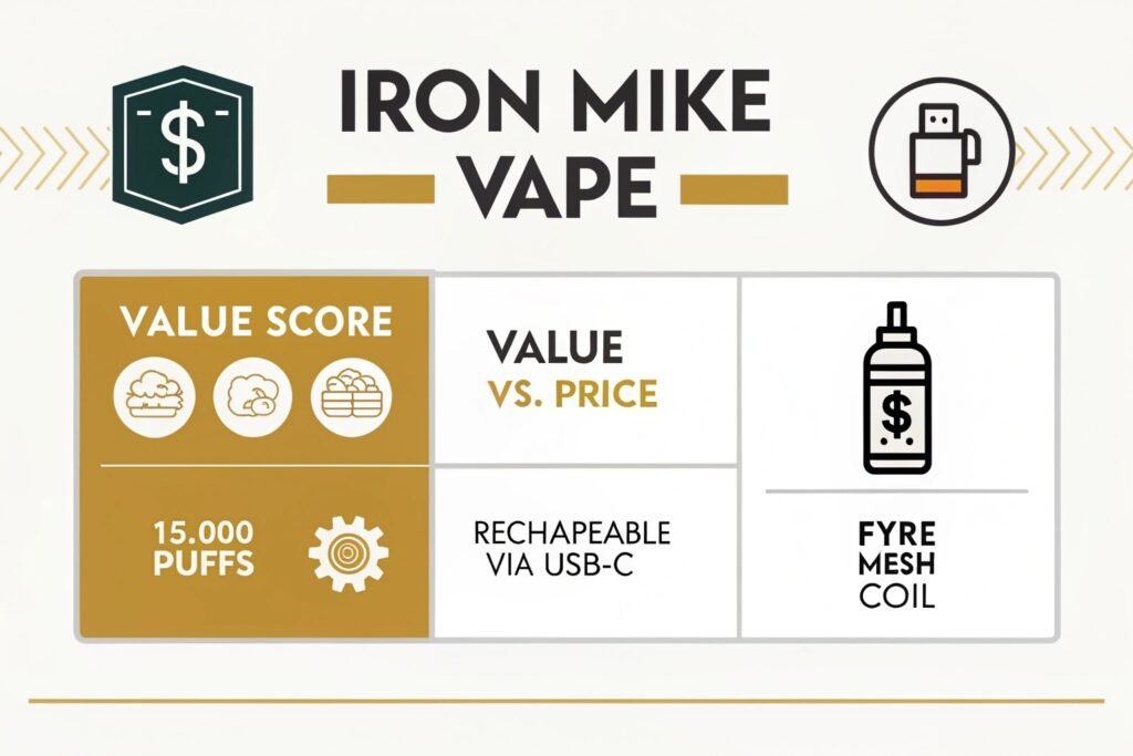 Iron Mike Vape value analysis